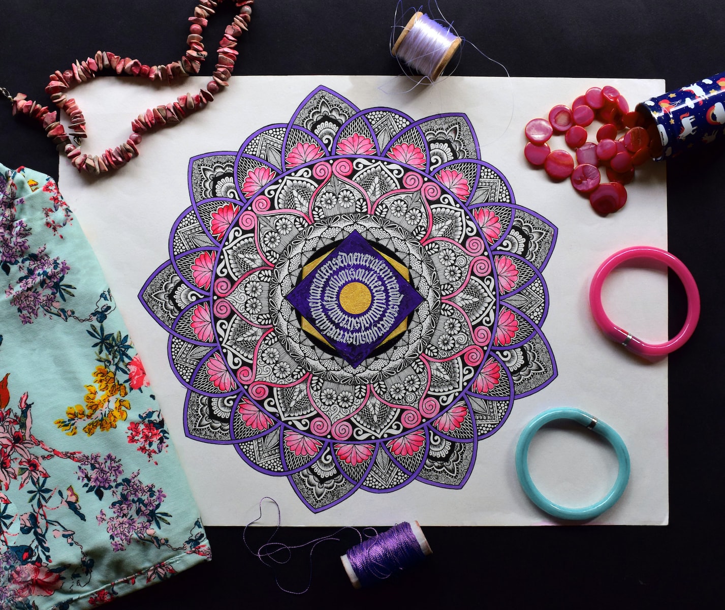 Comment développer sa créativité avec la mandala ?